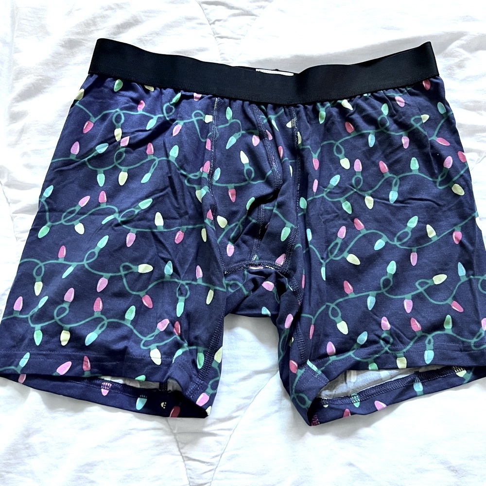 Christmas Lights Men’s Boxers